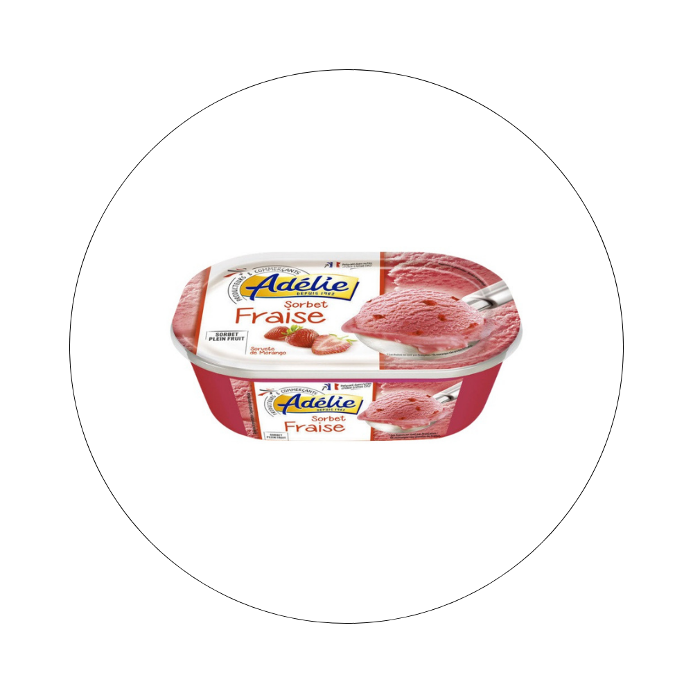 ADELIE - Sorbet Fraise / réf. 47411078