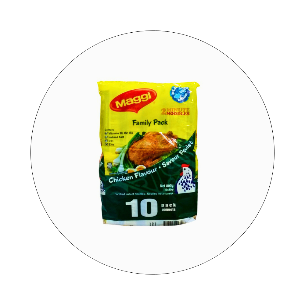 MAGGI - Nouilles Saveur Poulet x10 / réf. A12315559
