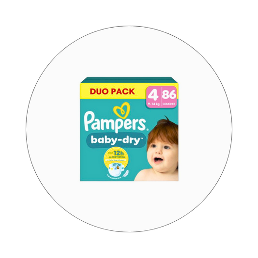 PAMPERS - Couches Duo Pack