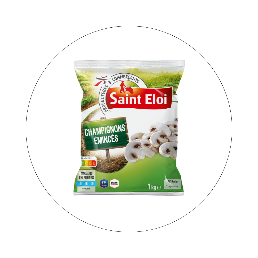 ST ELOI - Champignons Emincés / réf. 47294075