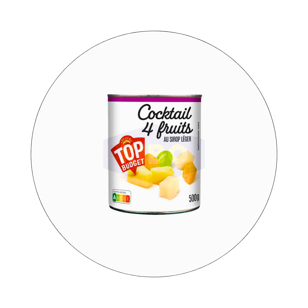 TOP BUDGET - Cocktail 4 Fruits au Sirop / réf. 41207270
