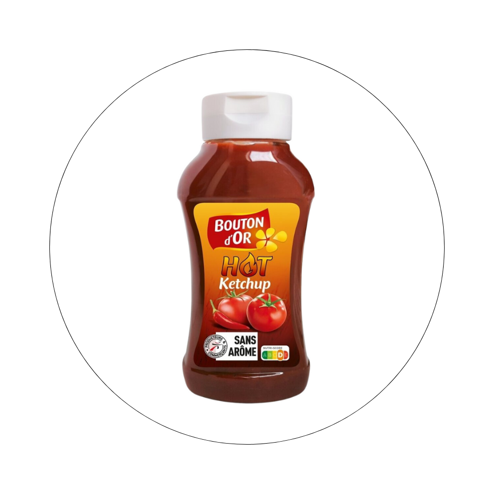 BOUTON D'OR - Ketchup Epicé / réf. 41145013