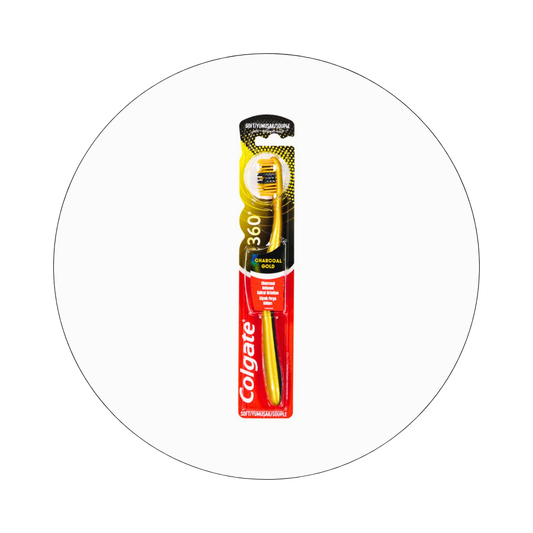 COLGATE - Brosse à Dent 360° Gold Charcoal