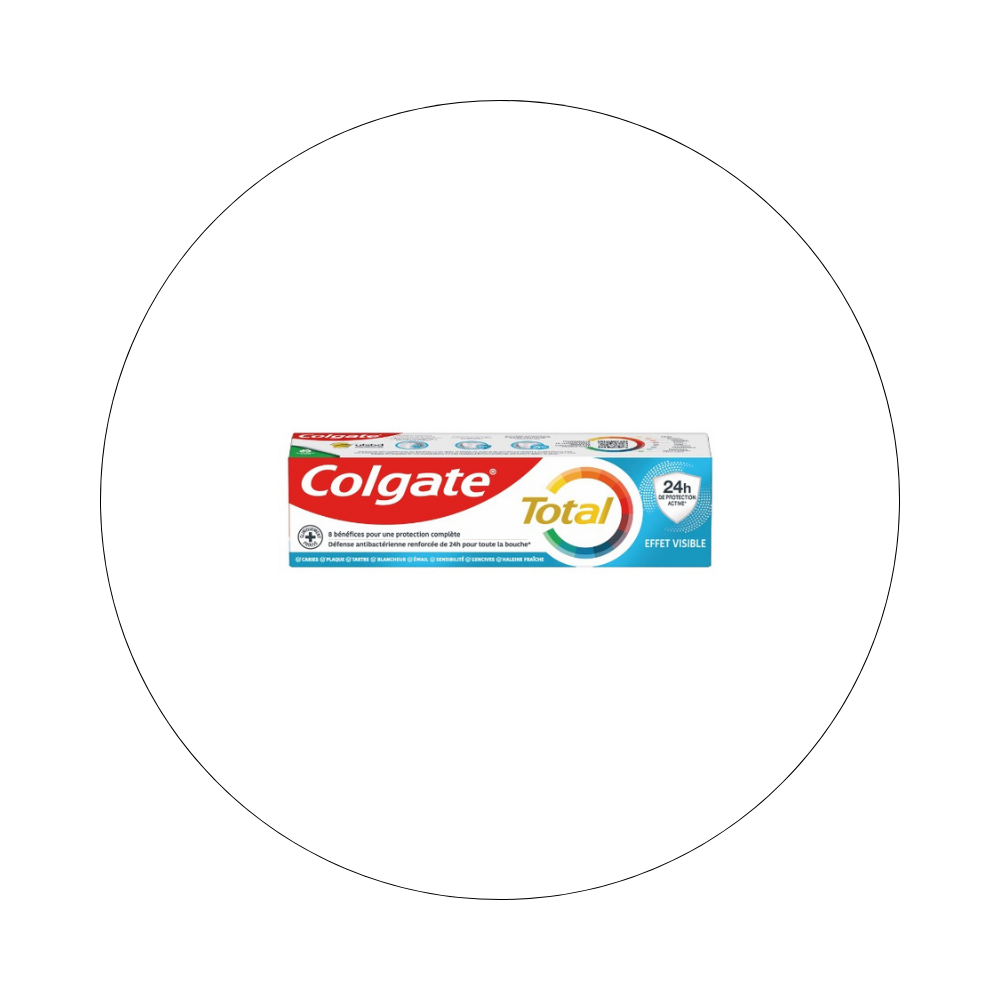 COLGATE - Dentifrice Total Effet Visible / réf. 61023770