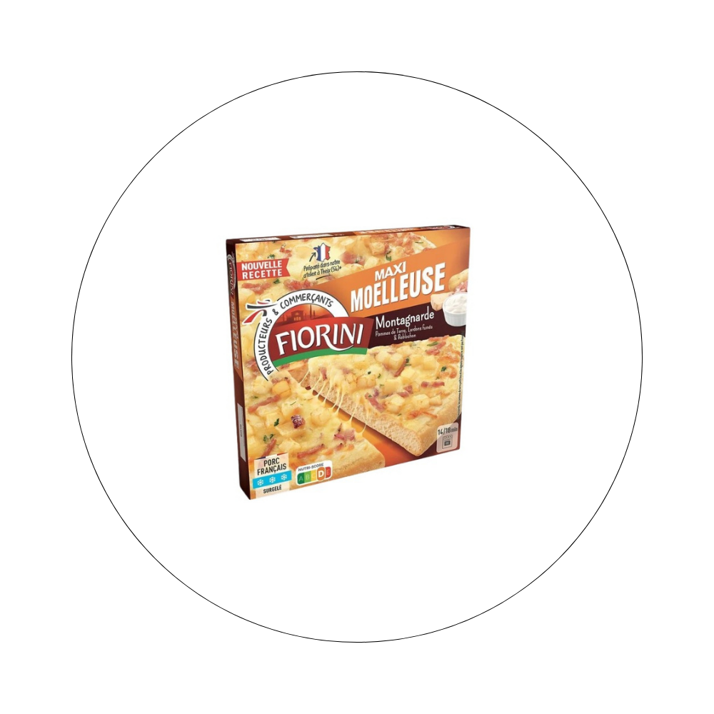 FIORINI - Pizza Maxi Moelleuse