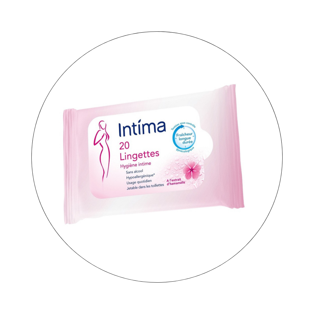 INTIMA - Lingettes Hygiène Intime