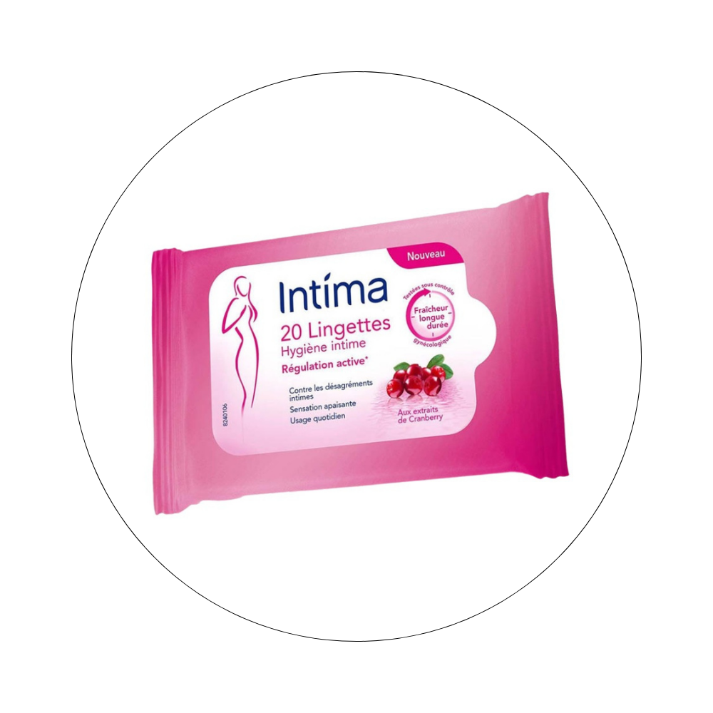 INTIMA - Lingettes Hygiène Intime