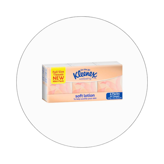 KLEENEX - Pocket Soft Lotion x6 / réf. 3027