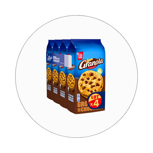 LU - Granola Cookies Chocolat x4 / réf. 1275022