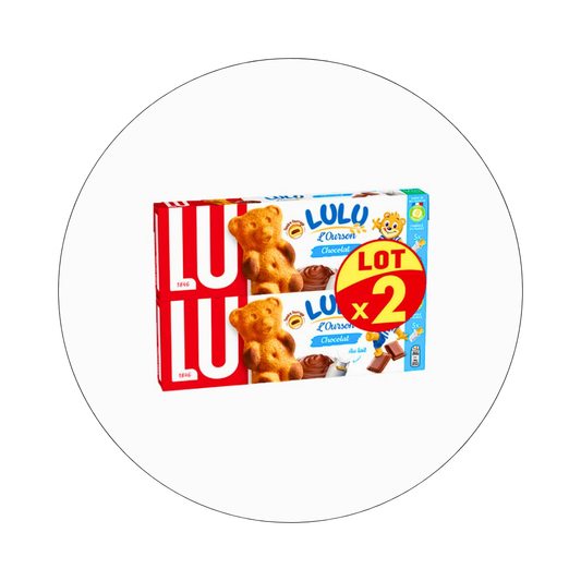 LU - L'Ourson Chocolat x2 / réf. 1221308I