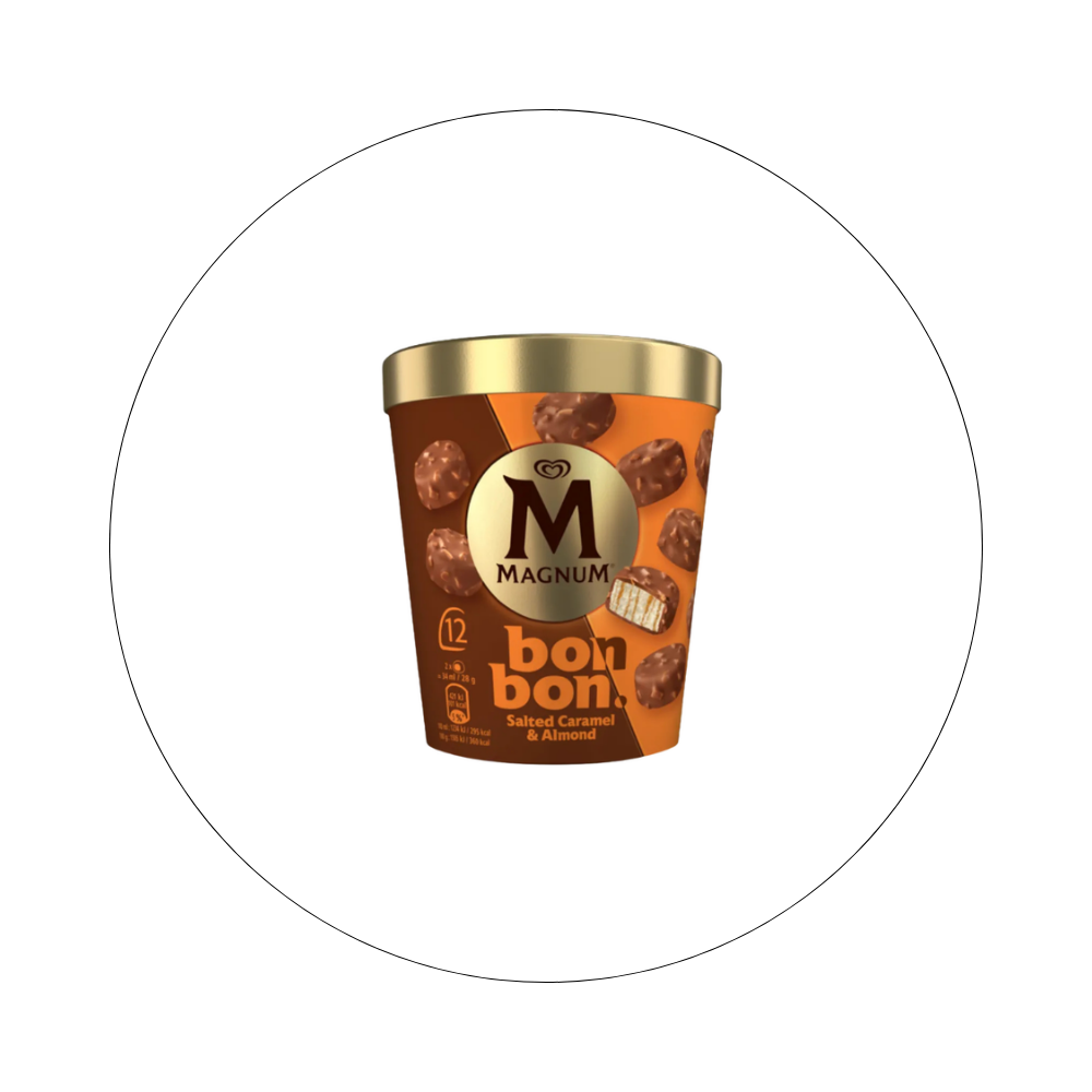 MAGNUM - Bonbons Salted Caramel Almond / réf. 70725273