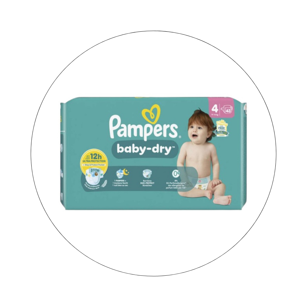 PAMPERS - Couches
