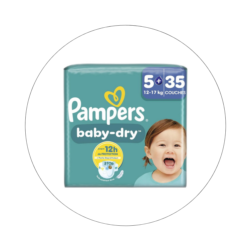 PAMPERS - Couches