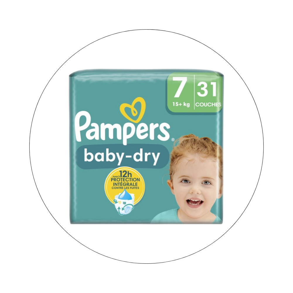 PAMPERS - Couches