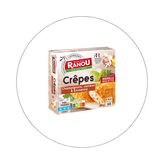 RANOU - Crêpes Champignons Jambon Emmental / réf. 47280242