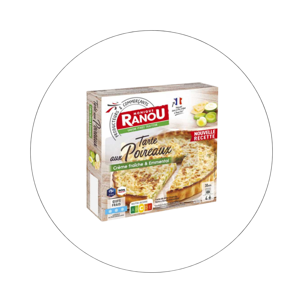 RANOU - Tarte aux Poireaux / réf. 47280151