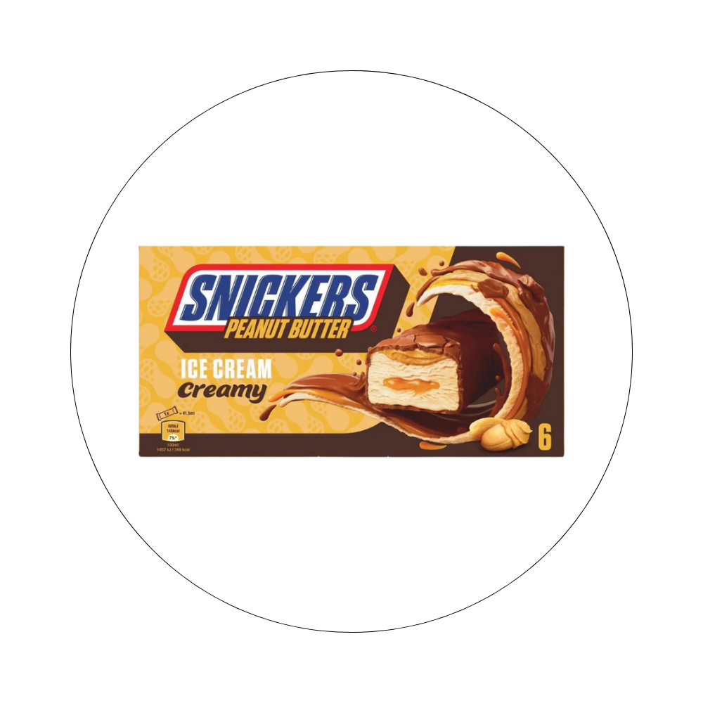 SNICKERS - Barres Glacées