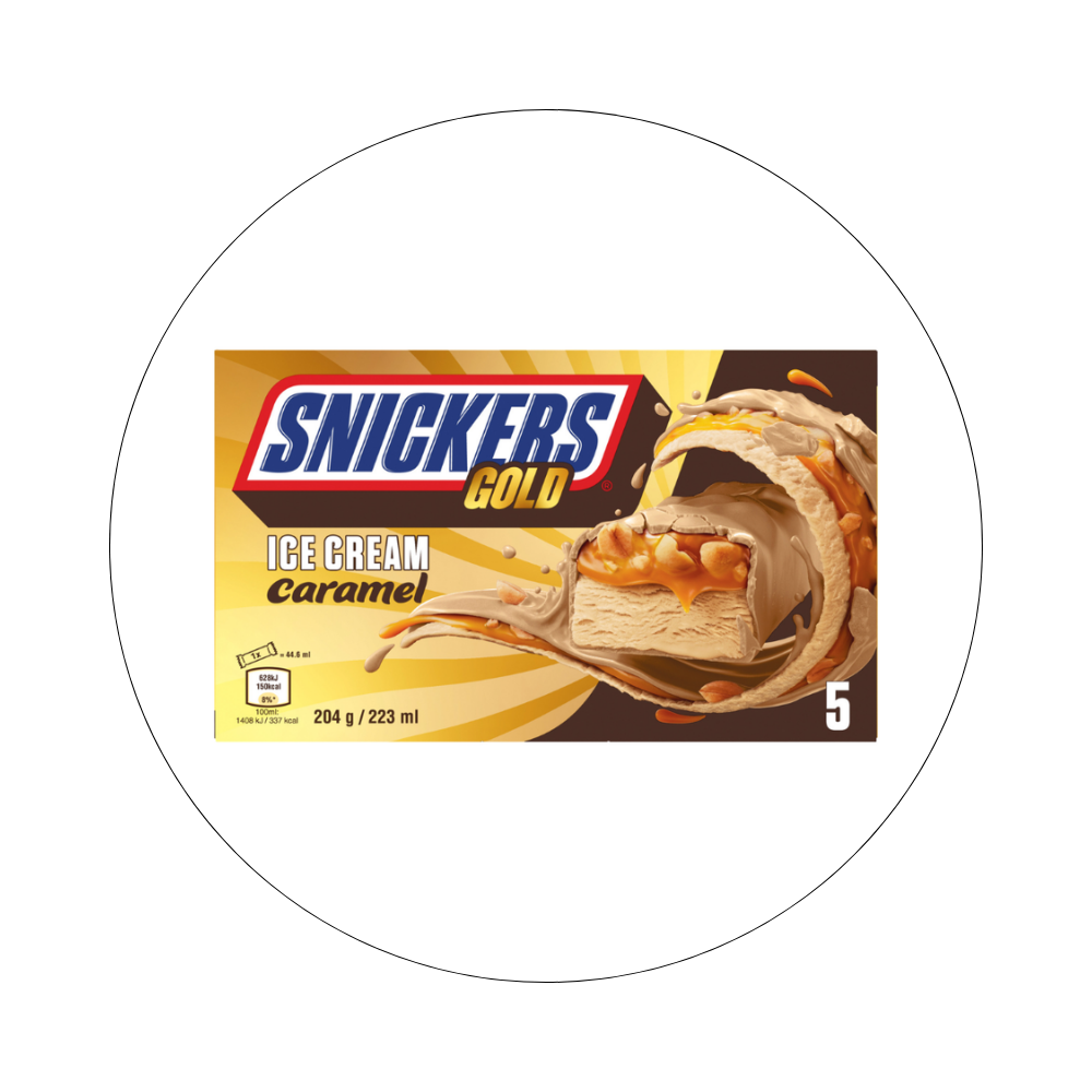 SNICKERS - Barres Glacées