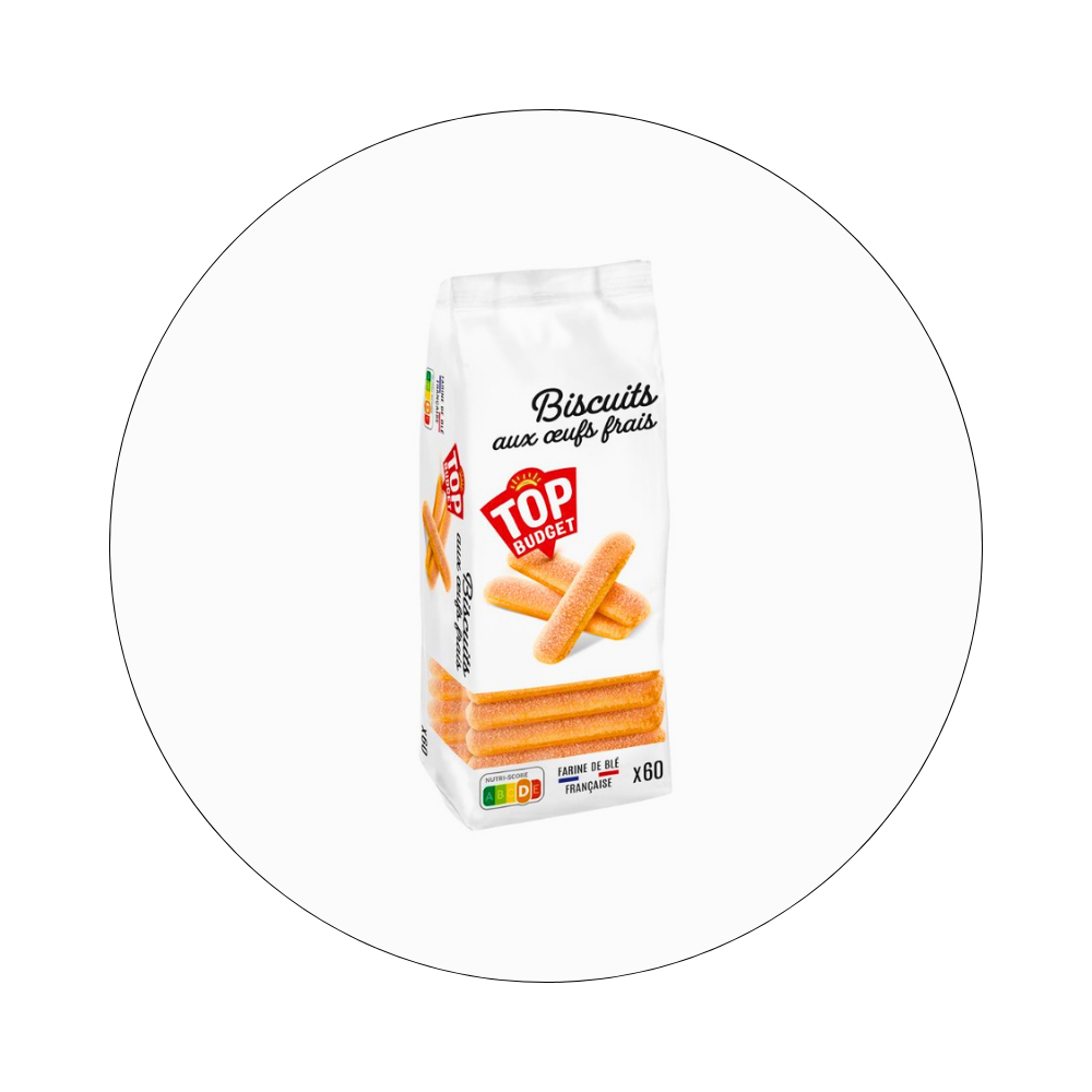 TOP BUDGET - Biscuits aux Œufs Frais / réf. 41022180