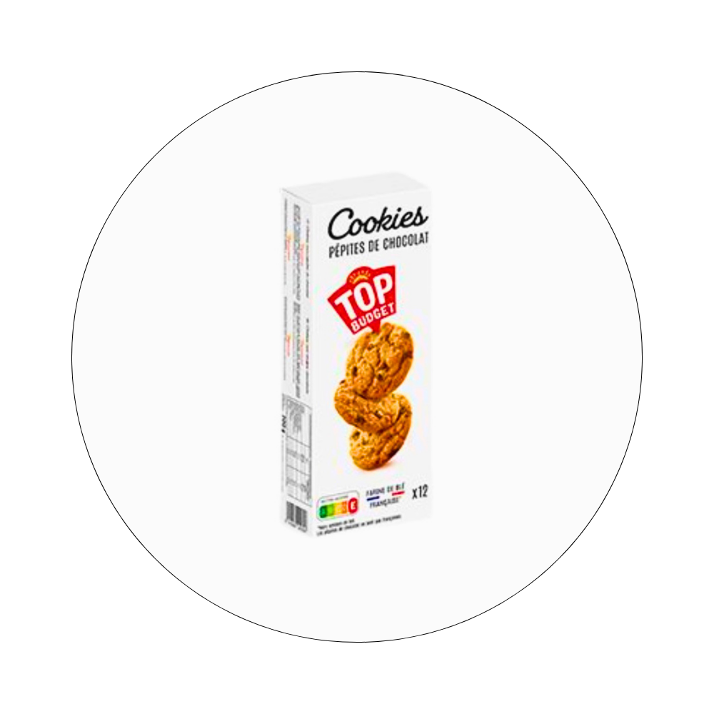 TOP BUDGET - Cookies Pépites de Chocolat / réf. 41027445