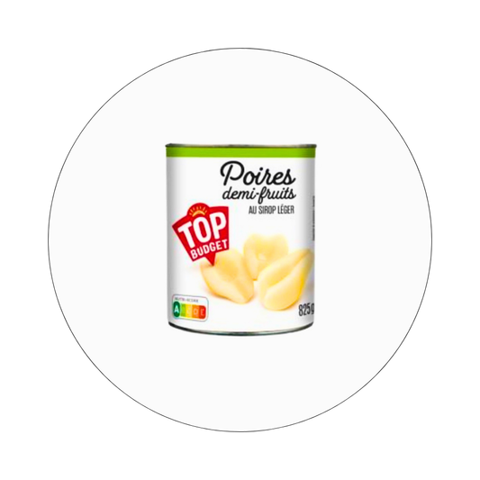 TOP BUDGET - Poire au Sirop / réf. 41207260
