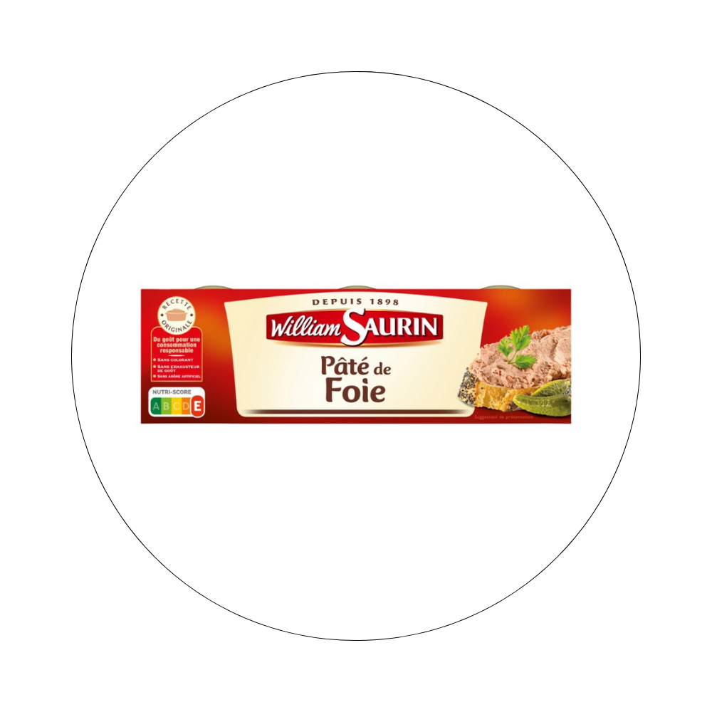 WILLIAM SAURIN - Pâté