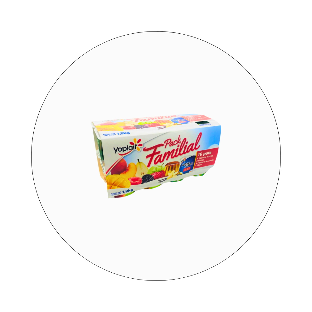 YOPLAIT - Yaourt Pack Familial